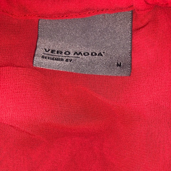 Red Vero Moda tank top - Picture 5 of 5